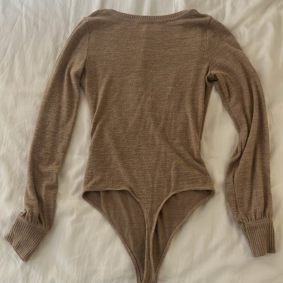 A&F Wrap Sweater Bodysuit - Picture 4 of 4